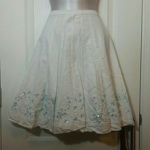 Darling Lined Linen Skirt